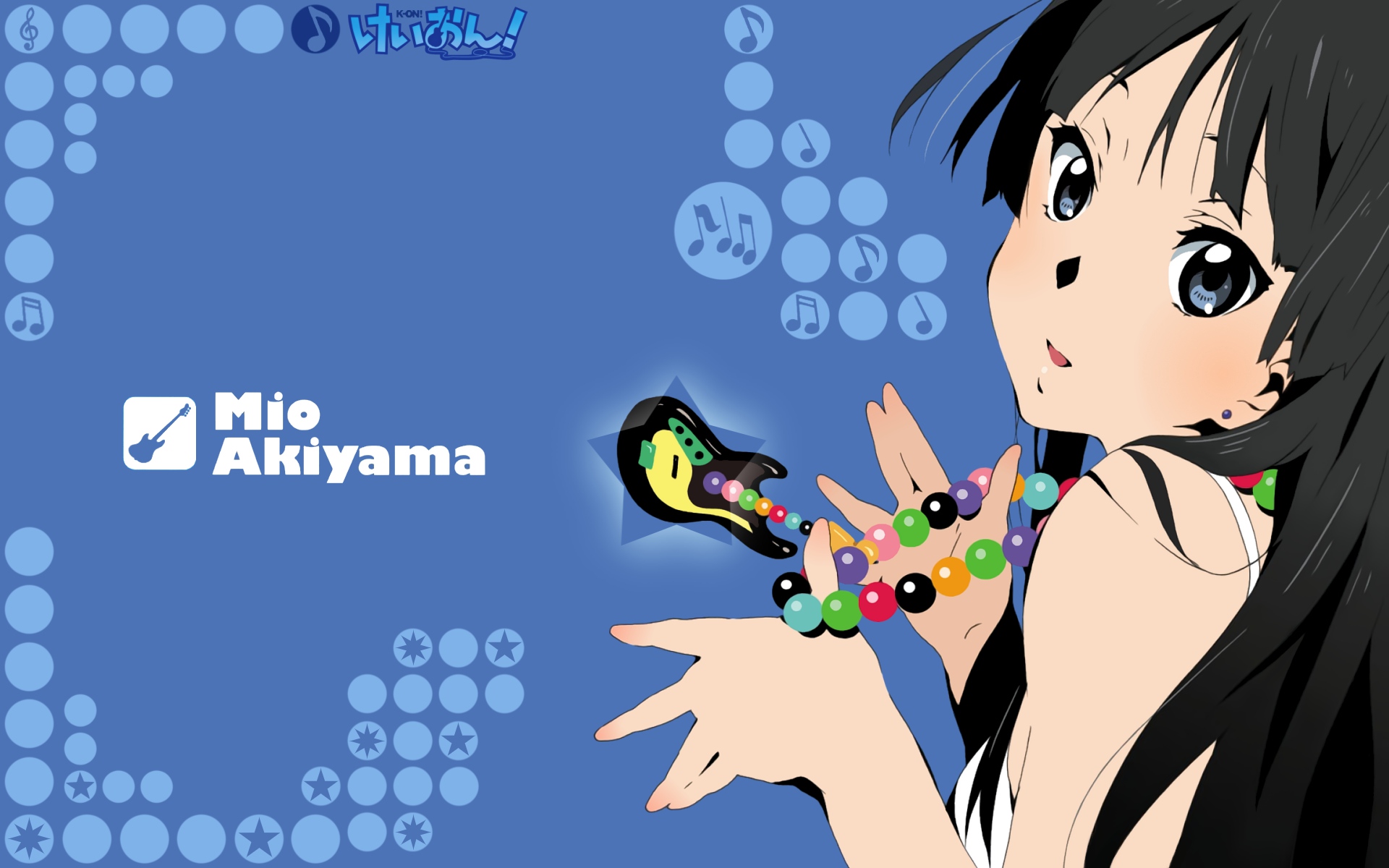 Download Mio Akiyama Anime K-ON! HD Wallpaper