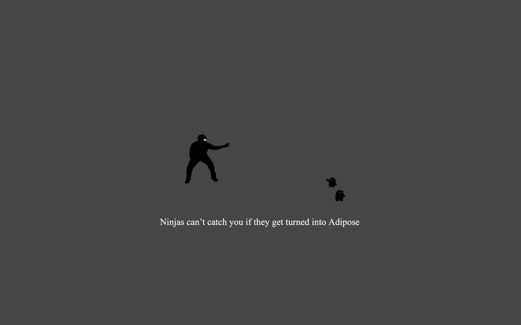 Funny Ninja Wallpaper. Expresses humor and features a skilled ninja in action.