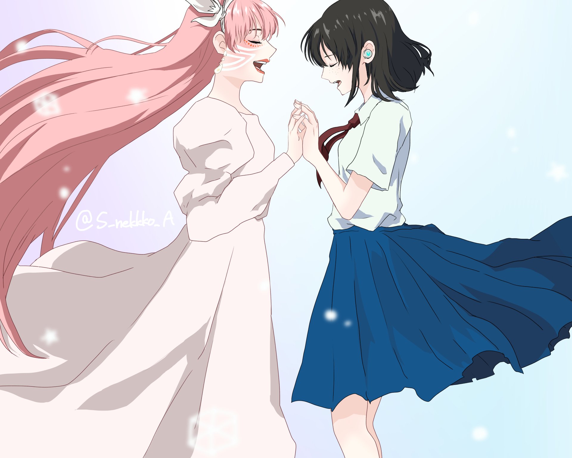 Download Suzu Naitou Belle (Ryuu To Sobakasu No Hime) Anime Belle (2021) 4k Ultra HD Wallpaper