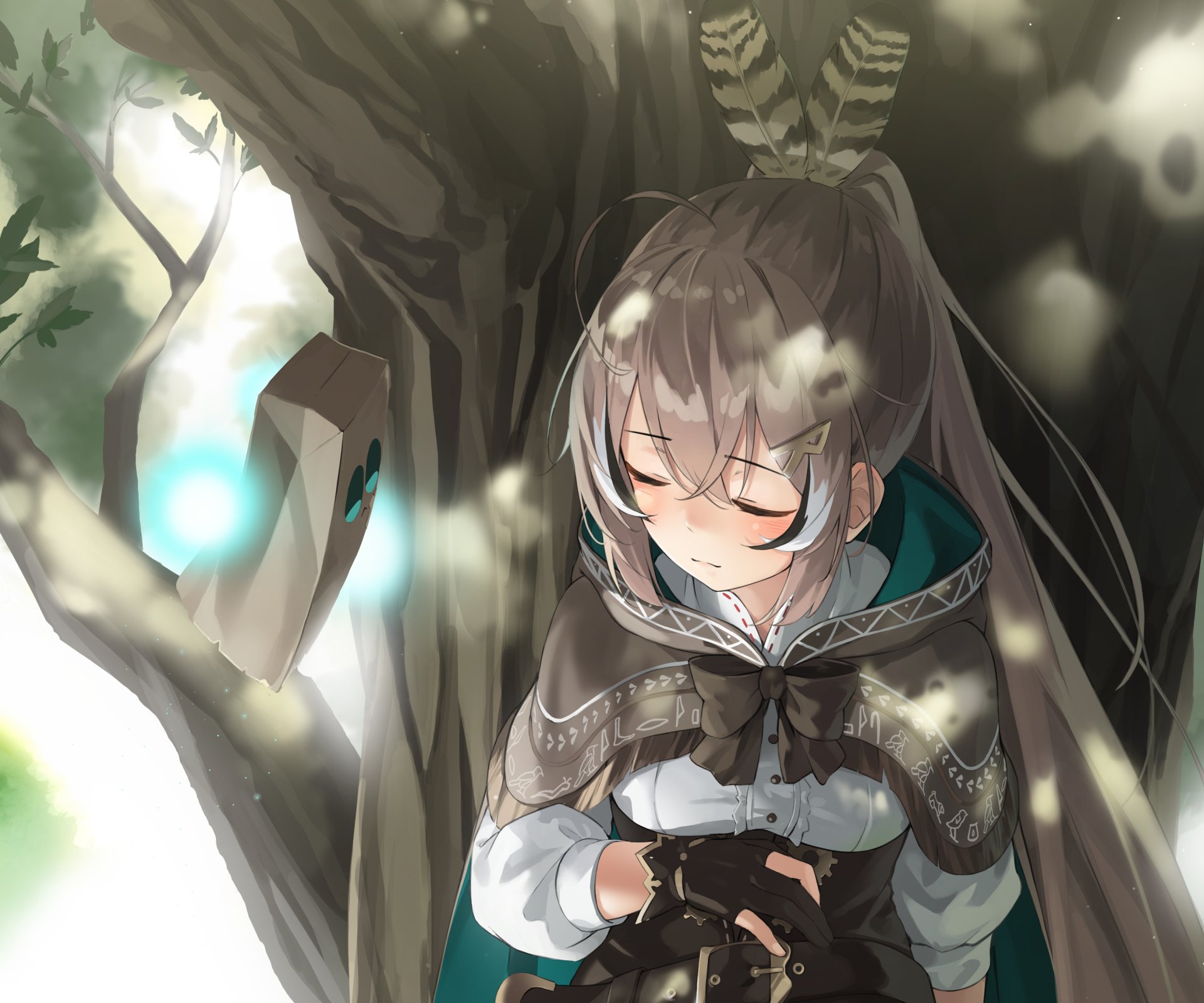 Download Hololive Nanashi Mumei Anime Virtual Youtuber HD Wallpaper