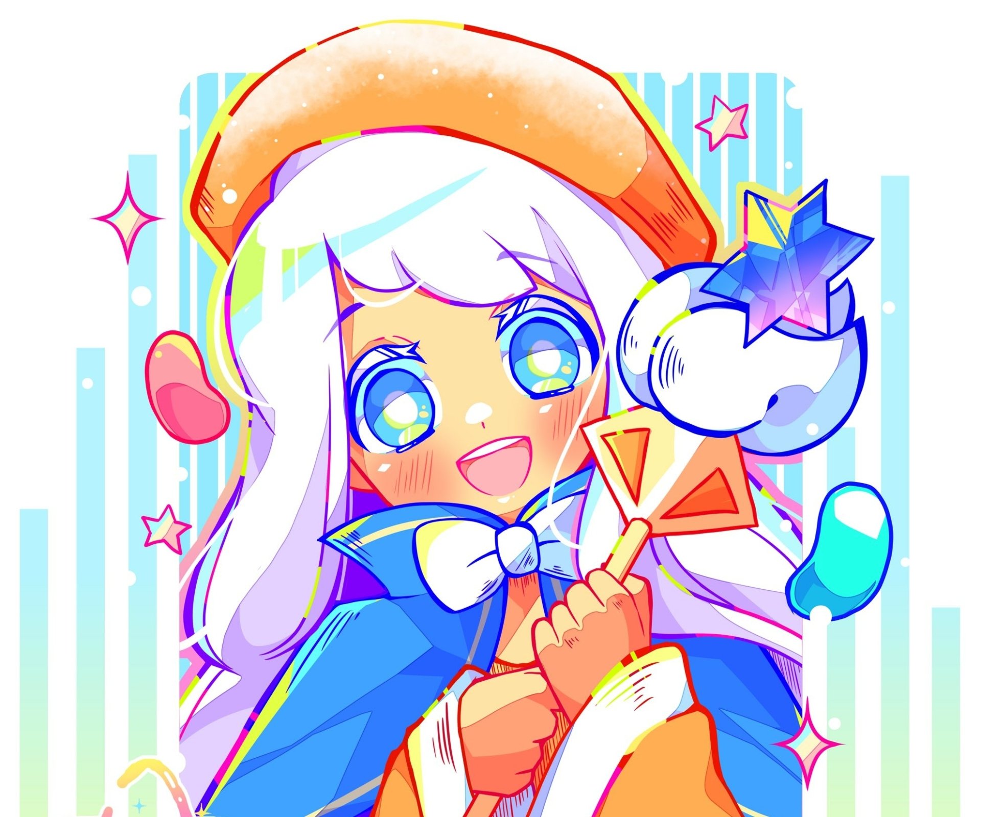 Download Cream Puff Cookie (Cookie Run) Video Game COOKIE RUN: KINGDOM HD Wallpaper