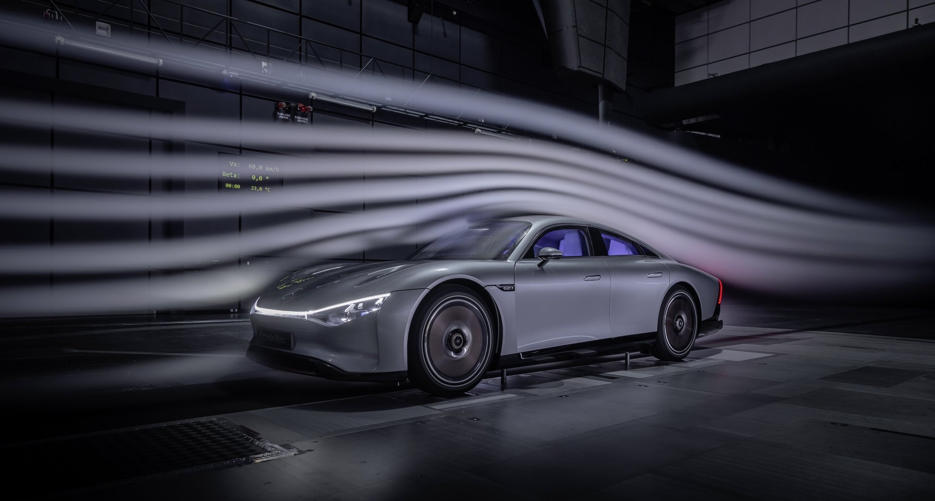 Download Electric Car Silver Car Vehicle Mercedes-Benz Vision EQXX 4k Ultra HD Wallpaper