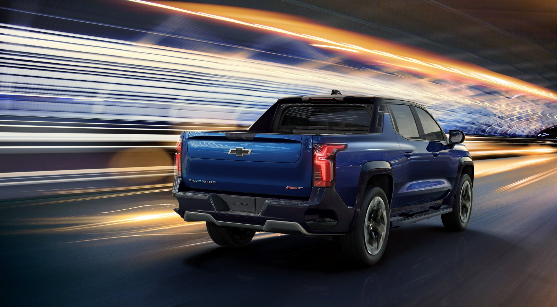 Download Chevrolet Silverado EV RST Crew Cab Vehicle Chevrolet Silverado 4k Ultra HD Wallpaper