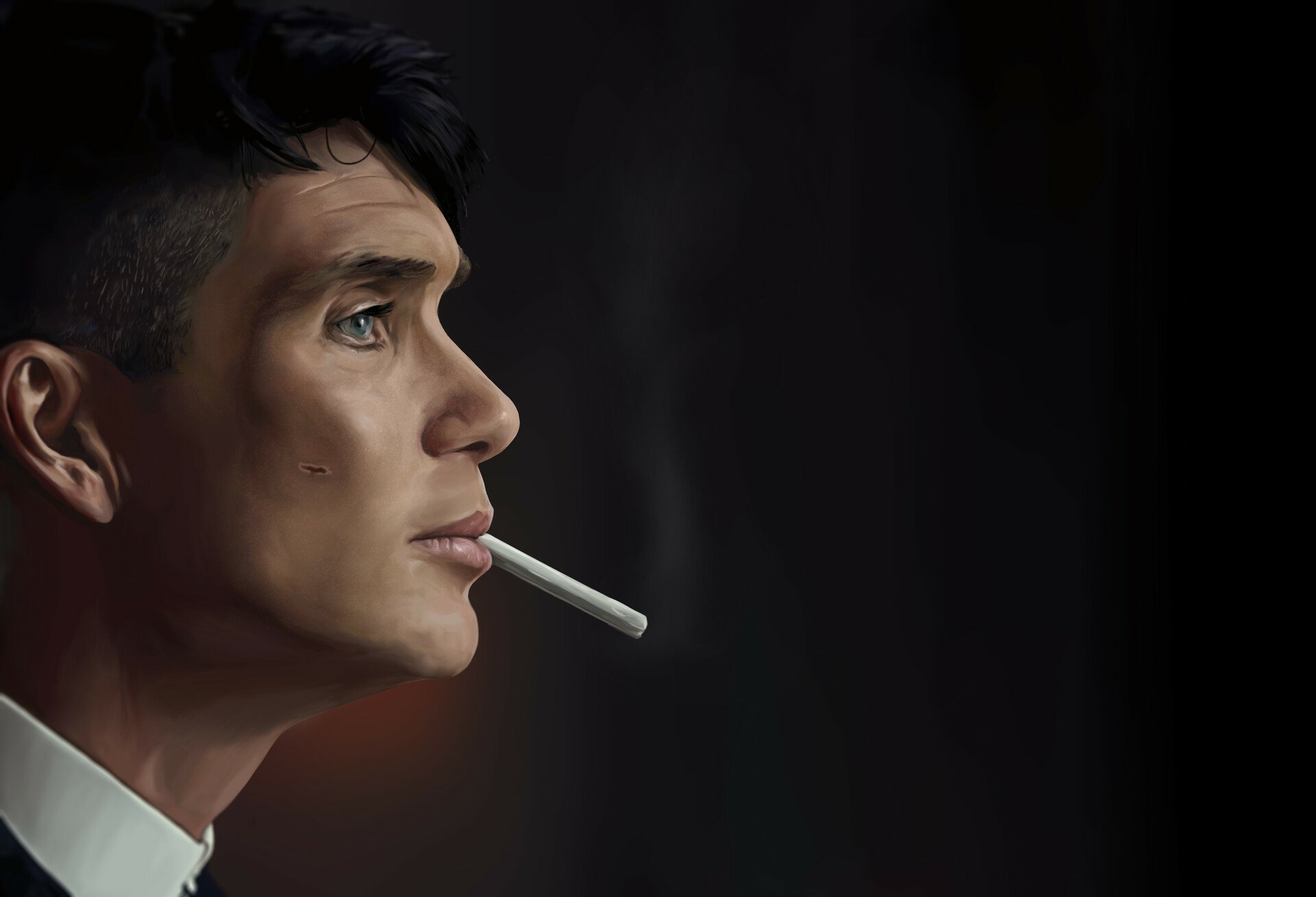 Download Cillian Murphy Cigarette Thomas Shelby TV Show Peaky Blinders HD  Wallpaper by Andy Edwards