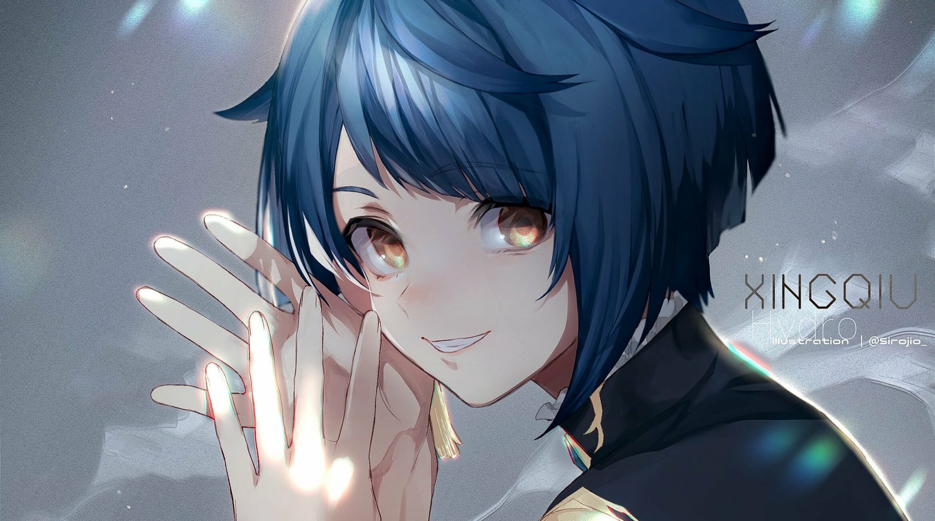 Download Xingqiu (Genshin Impact) Video Game Genshin Impact HD Wallpaper by 白神澤