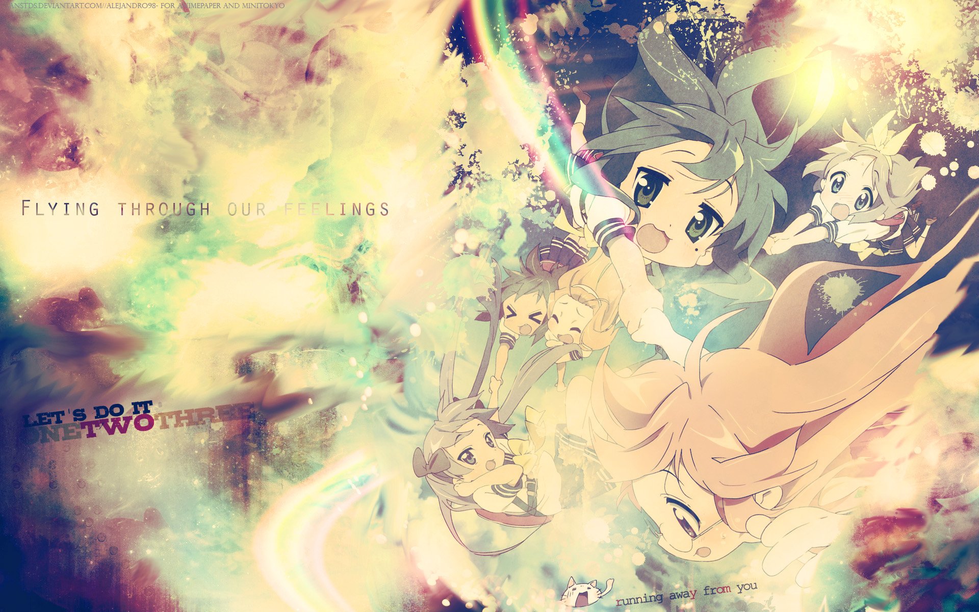 Download Anime Lucky Star HD Wallpaper