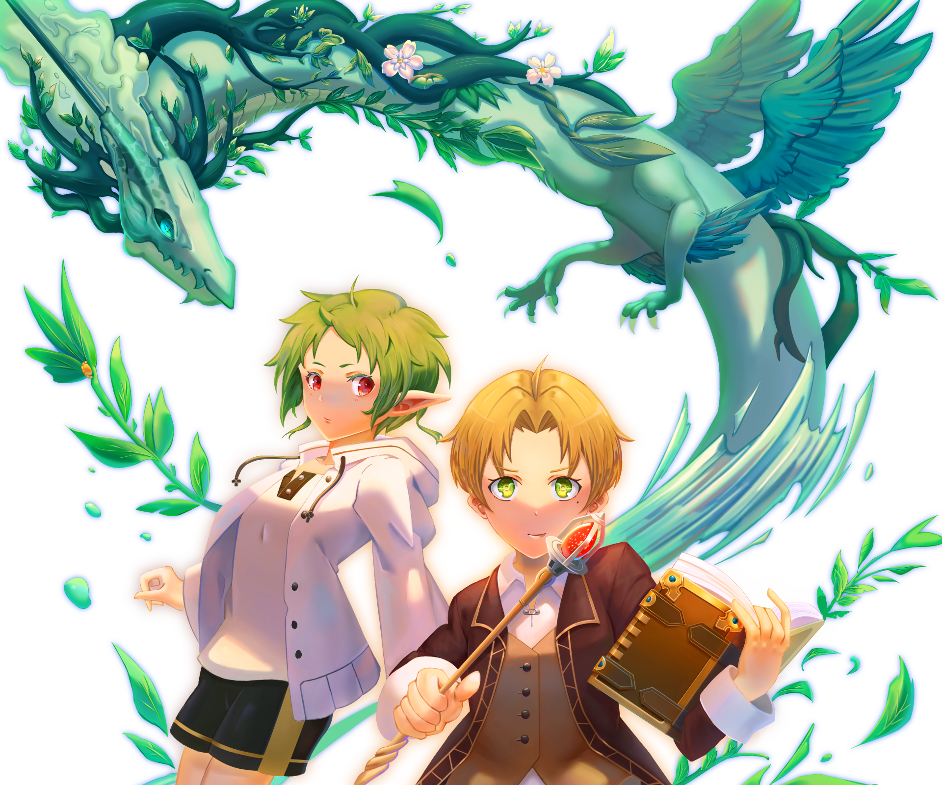 Download Rudeus Greyrat Anime Mushoku Tensei: Jobless Reincarnation HD Wallpaper