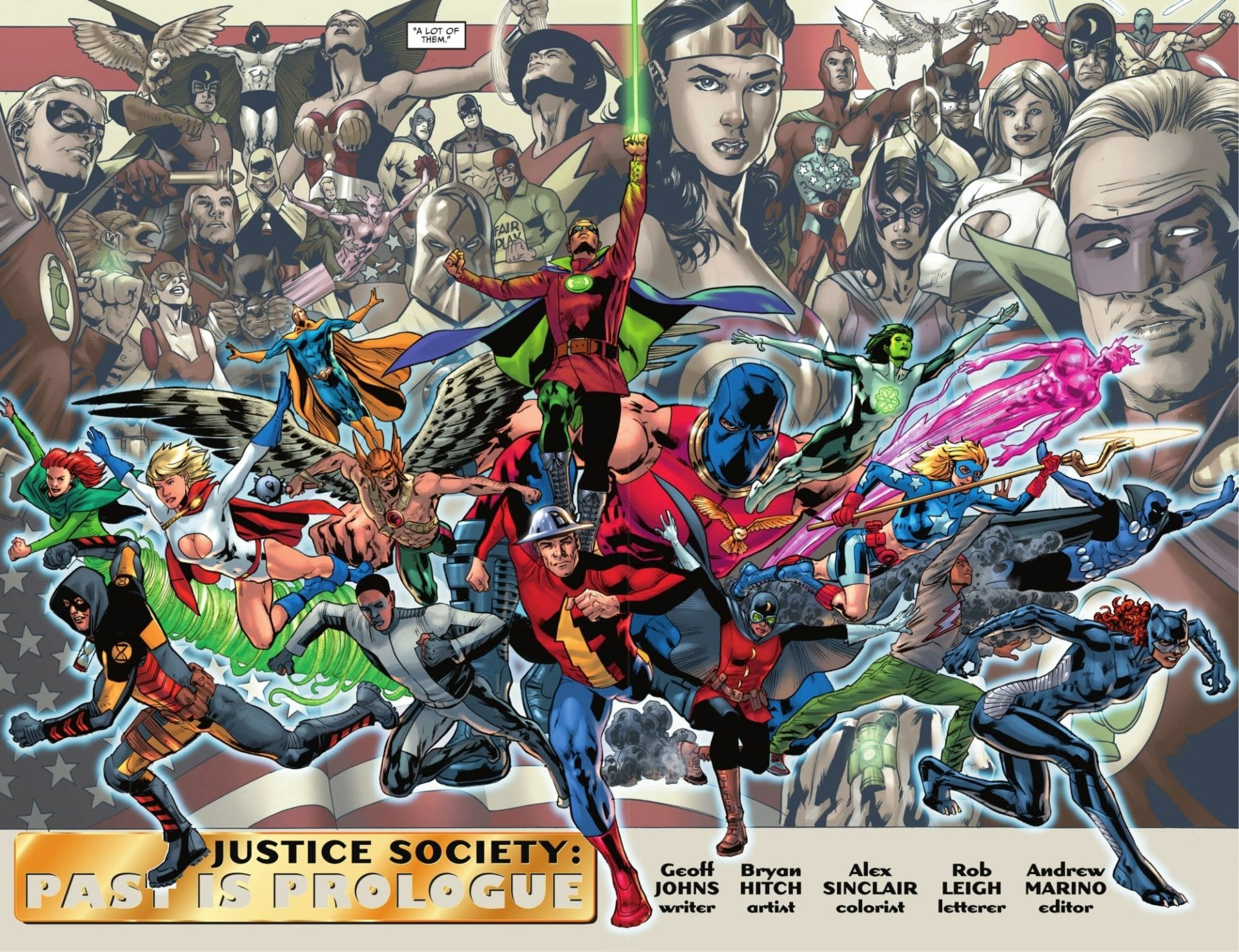 Download Comic Justice Society Of America HD Wallpaper