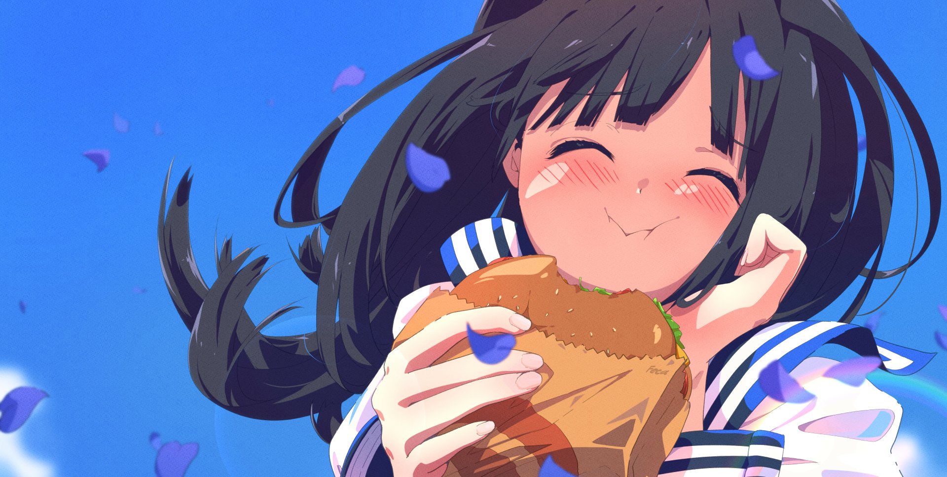 Download Komichi Akebi Anime Akebi's Sailor Uniform 4k Ultra HD Wallpaper