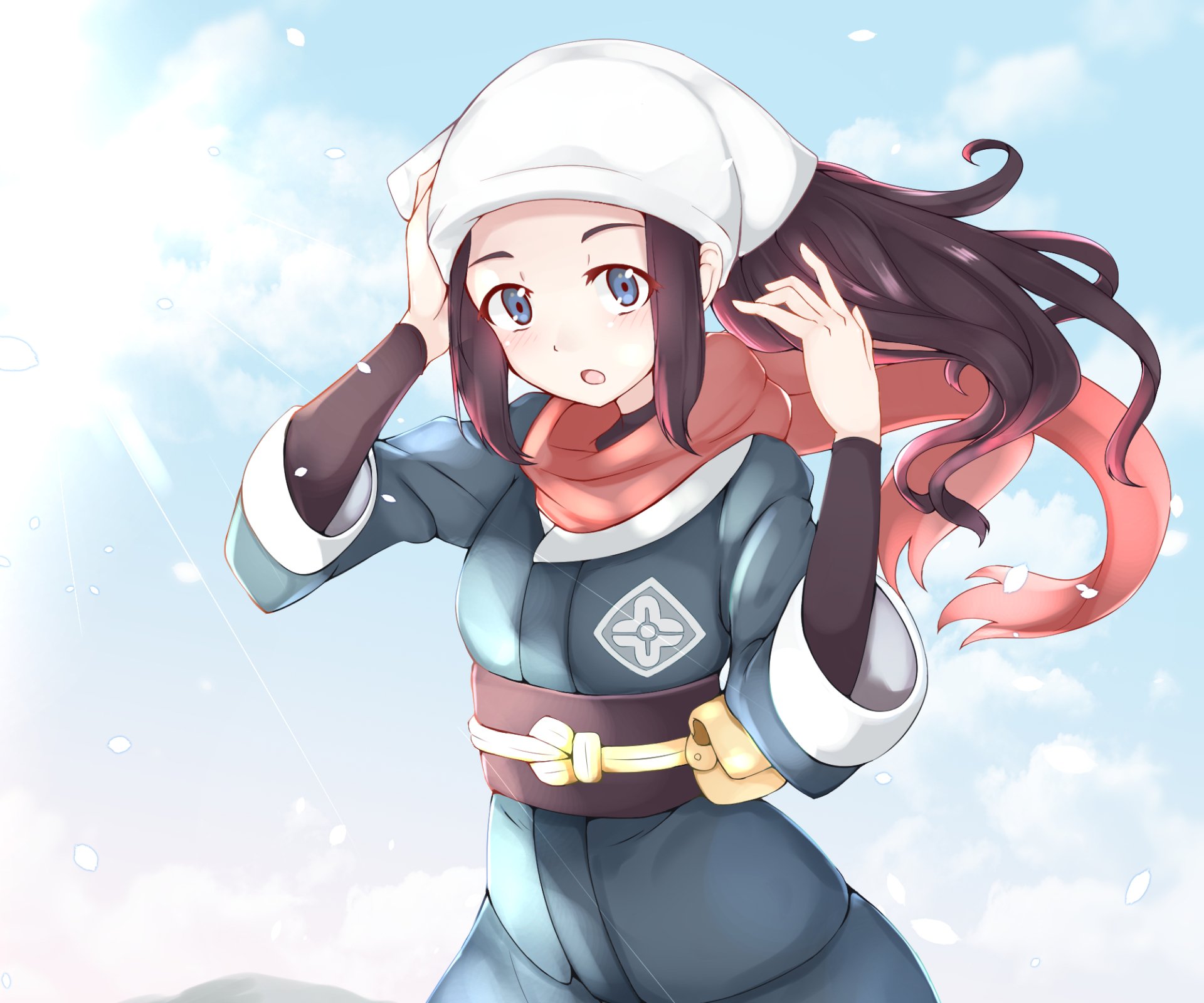 Download Akari (Pokémon) Video Game Pokémon Legends: Arceus HD Wallpaper