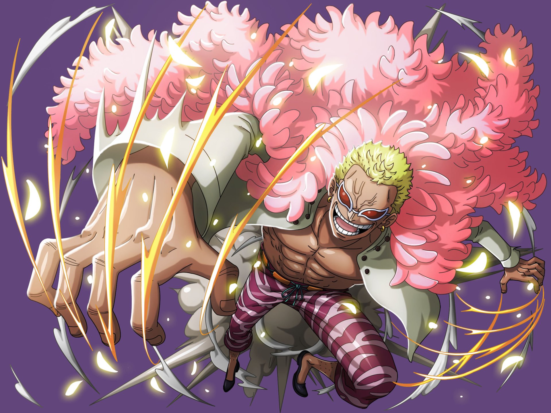 Download Donquixote Doflamingo Anime One Piece HD Wallpaper