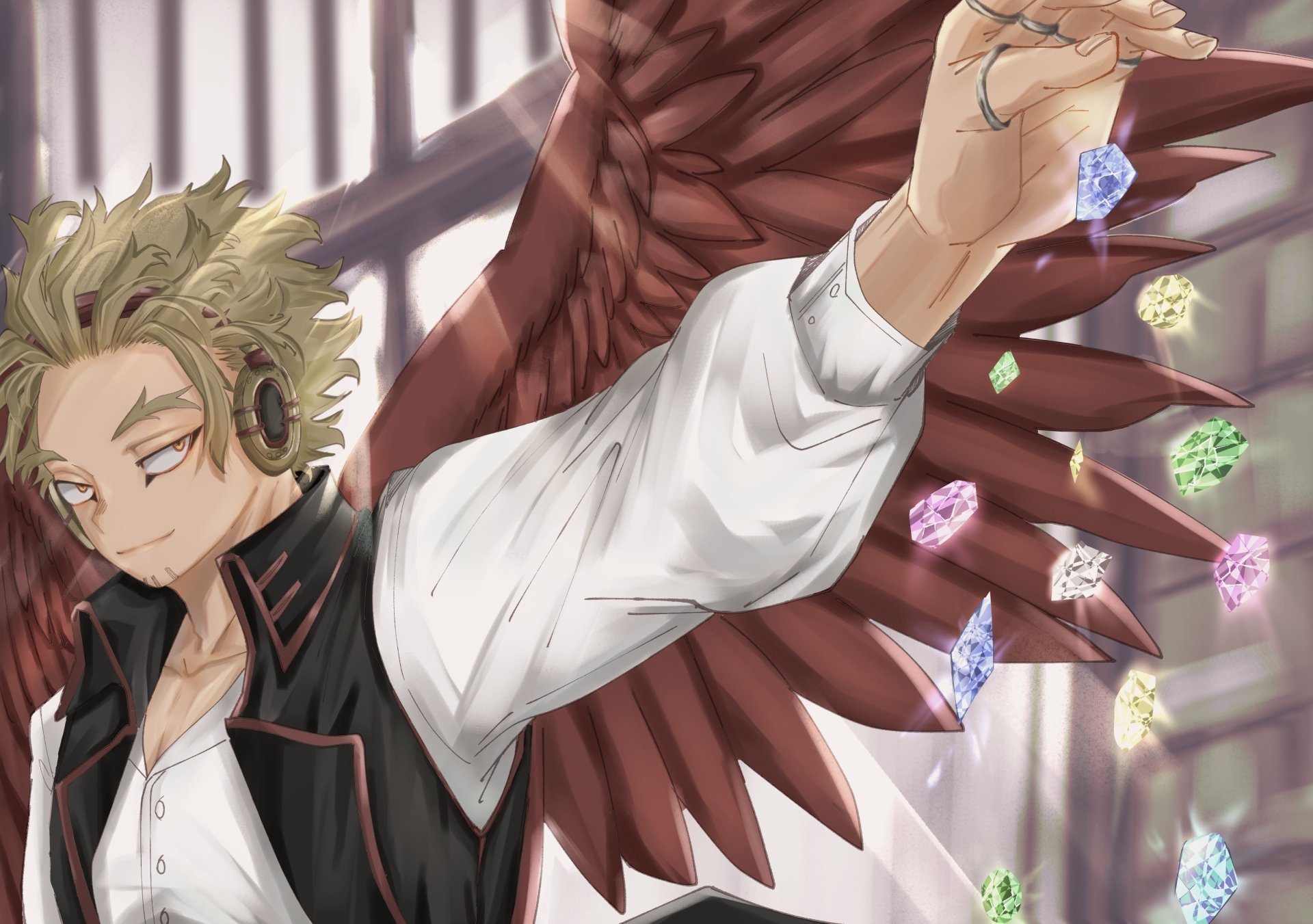 Download Hawks (Boku No Hero Academia) Keigo Takami Anime My Hero Academia HD Wallpaper
