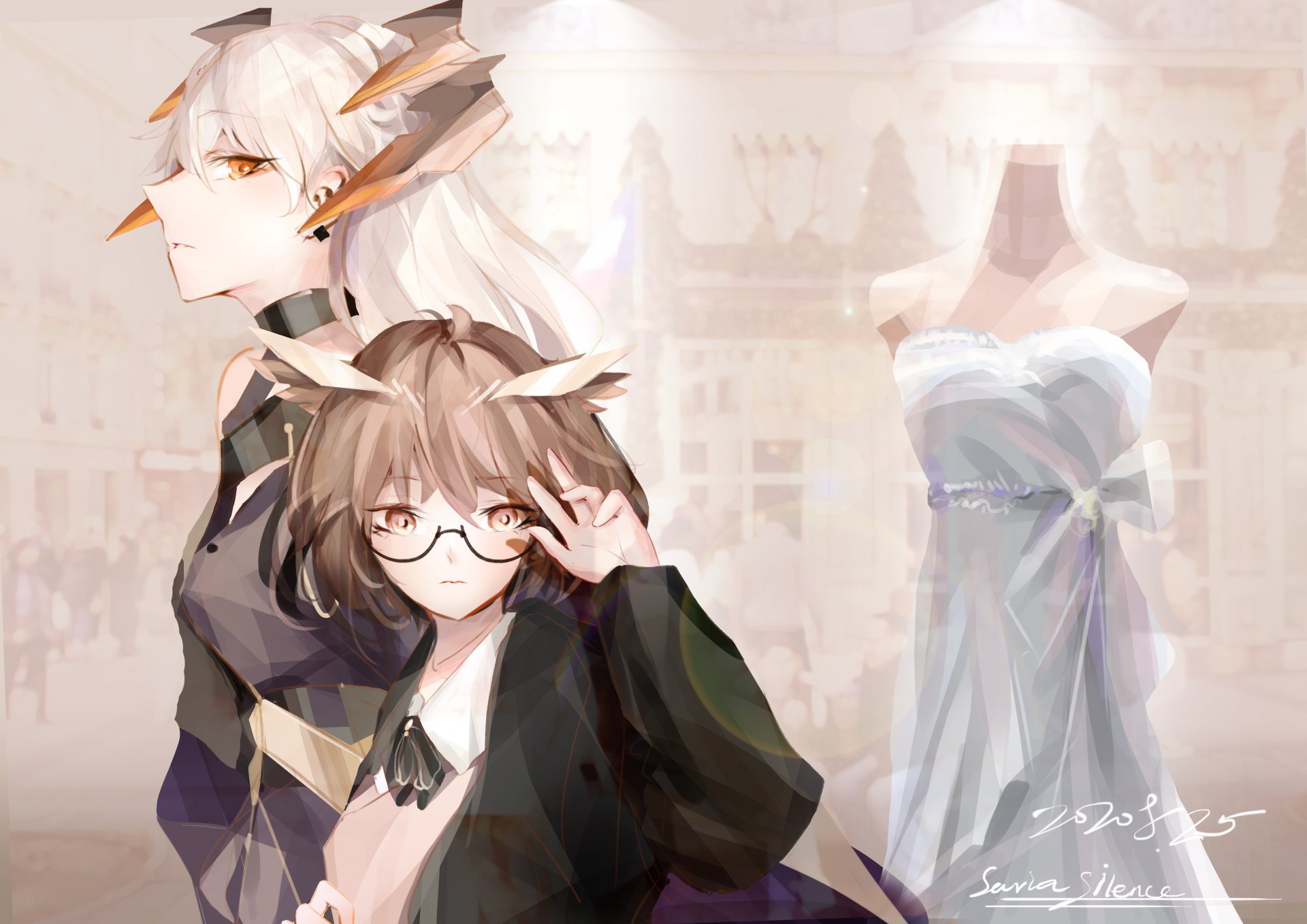 Download Silence (Arknights) Saria (Arknights) Video Game Arknights 4k Ultra HD Wallpaper