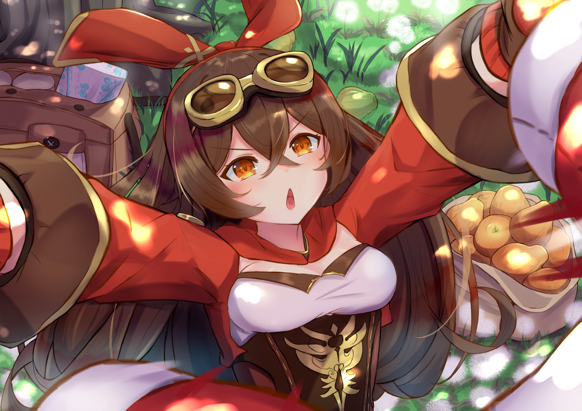 Download Amber (Genshin Impact) Video Game Genshin Impact 4k Ultra HD Wallpaper by tobikaze