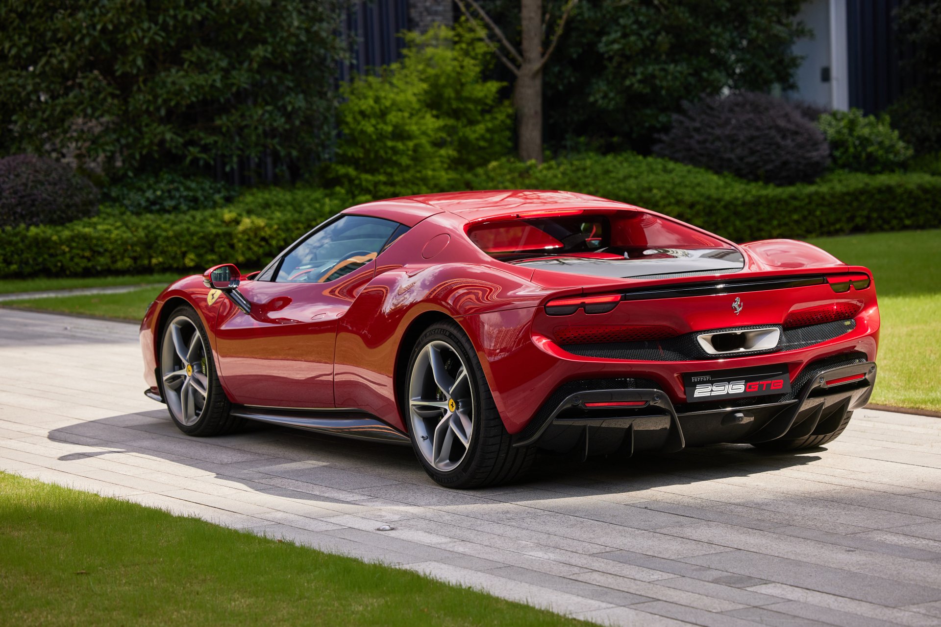 Download Supercar Vehicle Ferrari 296 GTB 8k Ultra HD Wallpaper