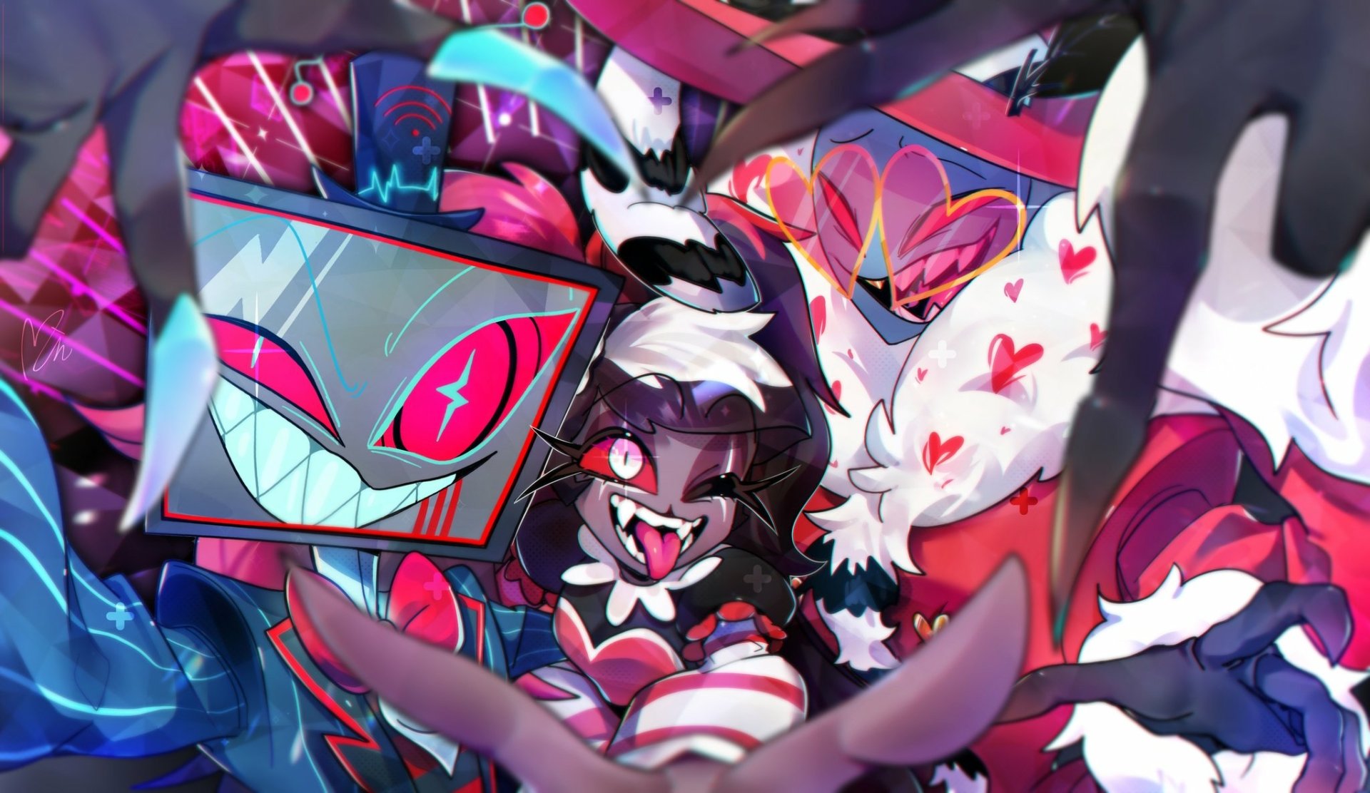 Velvet hazbin hotel desktop wallpapers phone wallpaper pfp gifs