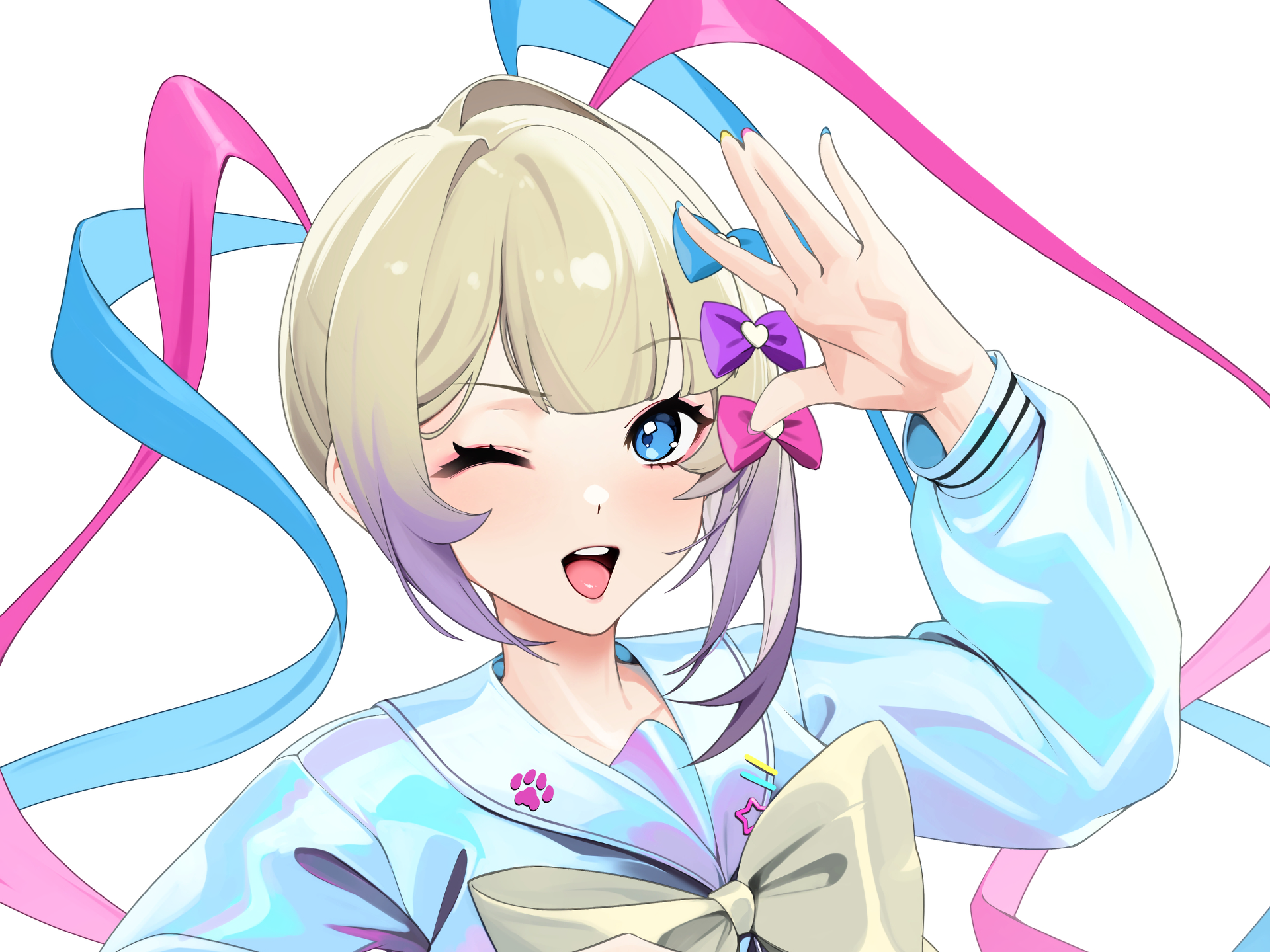 Download OMGkawaiiAngel-chan Video Game NEEDY GIRL OVERDOSE HD Wallpaper