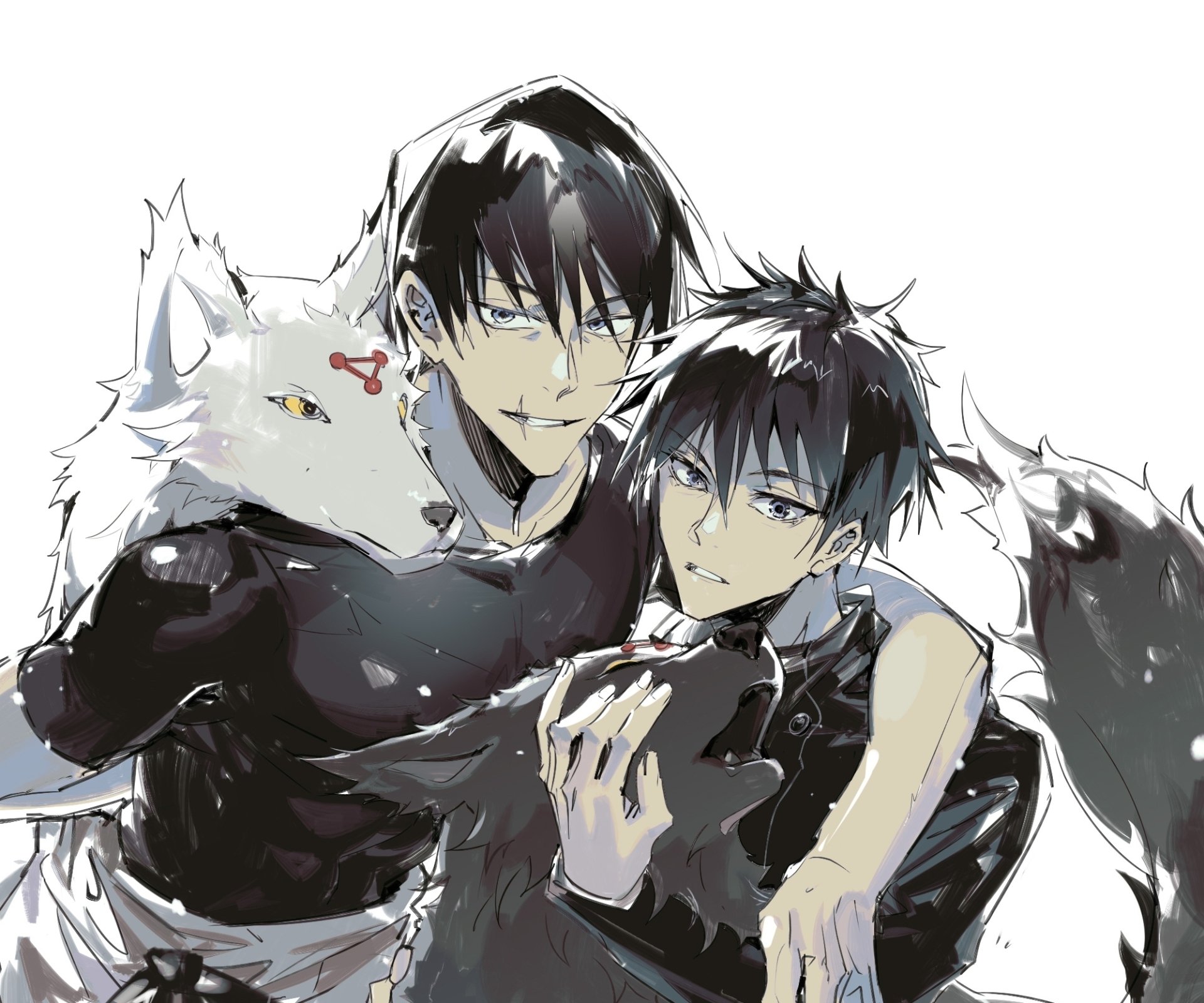 Download Toji Fushiguro Megumi Fushiguro Anime Jujutsu Kaisen HD Wallpaper