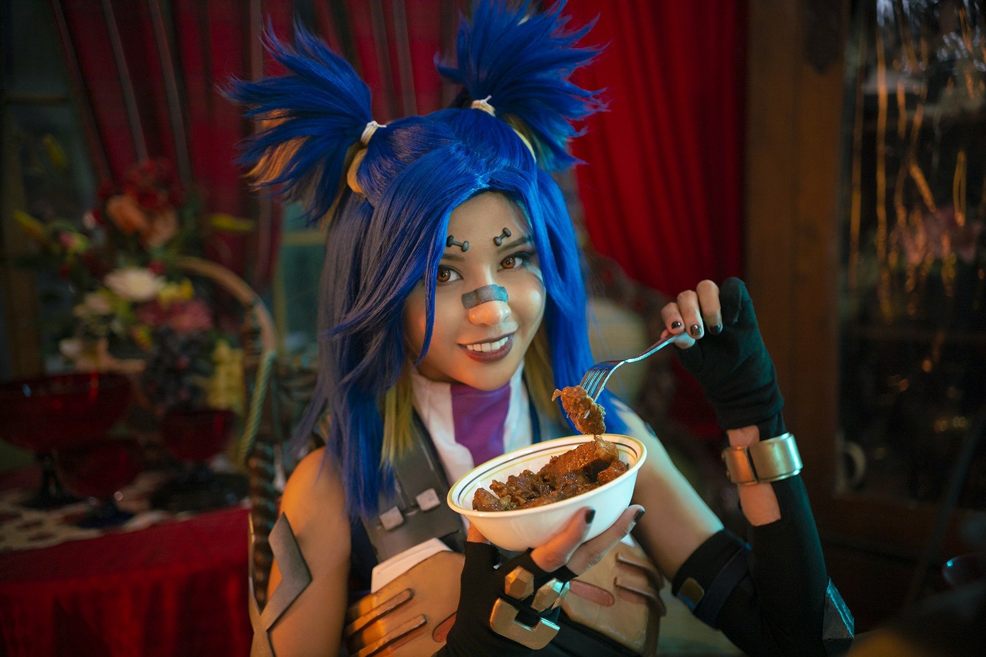 Download Valorant Neon (Valorant) Woman Cosplay HD Wallpaper by charechii