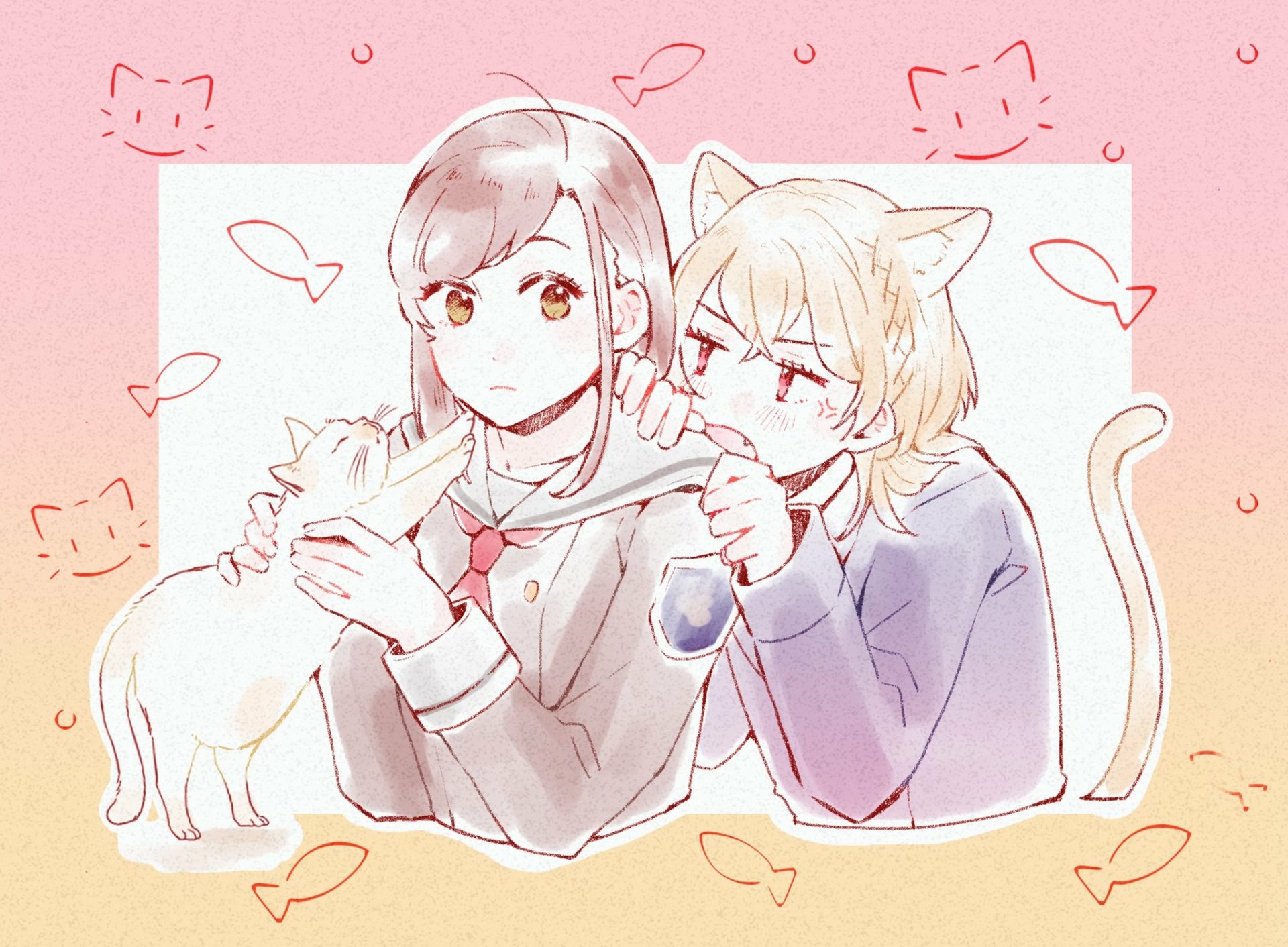 Download Lynn Yumihara Yui Asahina Video Game Kiniro No Corda ~Starlight Orchestra~ HD Wallpaper