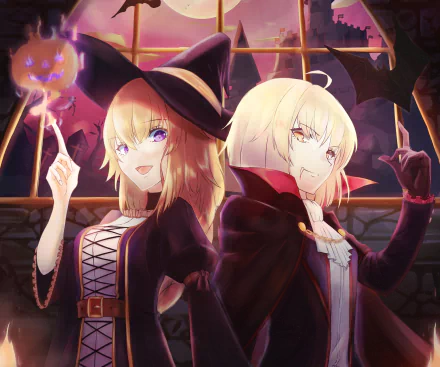 Jeanne d'Arc Alter Anime Fate/Grand Order HD Desktop Wallpaper | Background Image