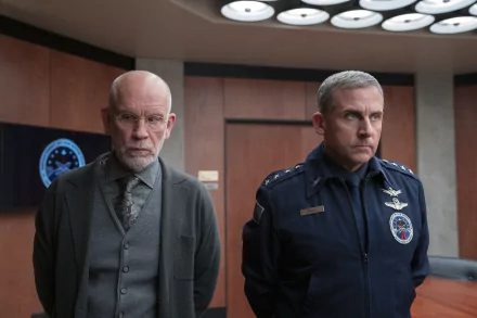 John Malkovich Adrian Mallory Steve Carell Mark R. Naird TV Show Space Force HD Desktop Wallpaper | Background Image
