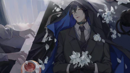 Phantom (Arknights) video game Arknights HD Desktop Wallpaper | Background Image