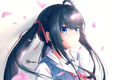 Yukino Yukinoshita Anime My Teen Romantic Comedy SNAFU HD Desktop Wallpaper | Background Image