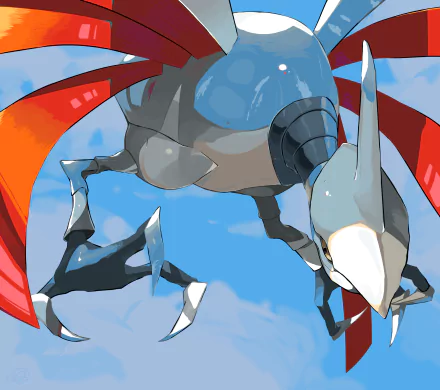 Skarmory (Pokémon) Anime Pokemon HD Desktop Wallpaper | Background Image