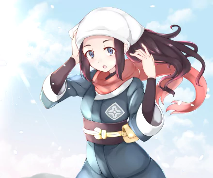 Akari (Pokémon) video game Pokémon Legends: Arceus HD Desktop Wallpaper | Background Image