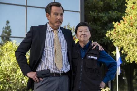 Ken Jeong Will Arnett TV Show Murderville HD Desktop Wallpaper | Background Image