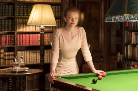 Sarah Snook TV Show Succession HD Desktop Wallpaper | Background Image
