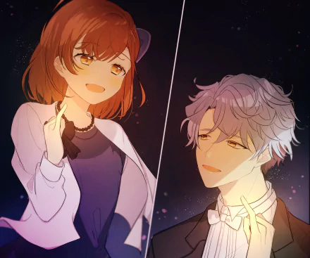 Ichinose Ginga Yui Asahina video game Kiniro no Corda ~Starlight Orchestra~ HD Desktop Wallpaper | Background Image