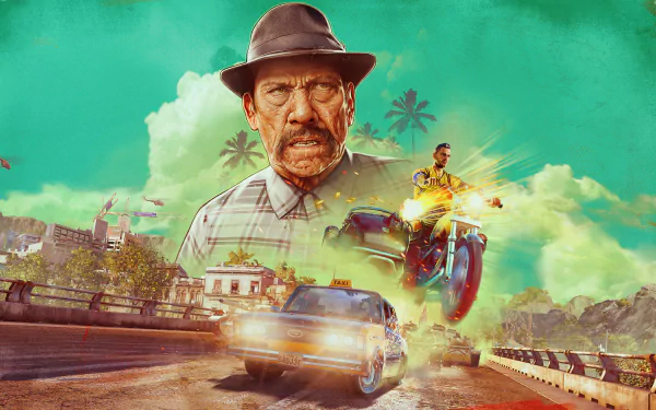 Danny Trejo video game Far Cry 6 HD Desktop Wallpaper | Background Image
