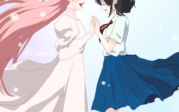 Suzu Naitou Belle (Ryuu to Sobakasu no Hime) Anime Belle (2021) HD Desktop Wallpaper | Background Image