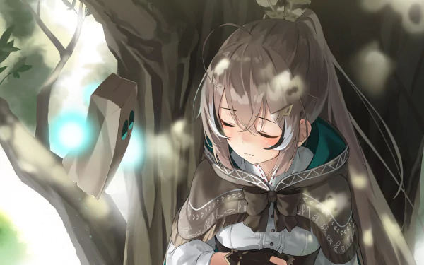 hololive Nanashi Mumei Anime Virtual Youtuber HD Desktop Wallpaper | Background Image