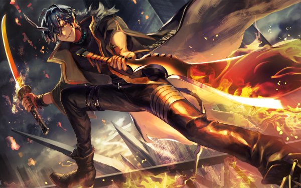 Video Game Arknights Flamebringer HD Wallpaper | Background Image