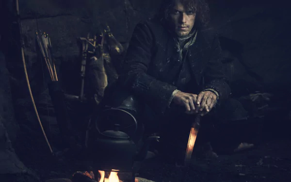 Jamie Fraser Sam Heughan TV Show Outlander HD Desktop Wallpaper | Background Image