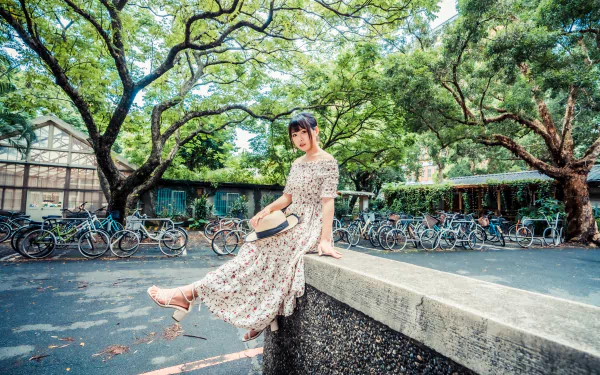 dress woman asian HD Desktop Wallpaper | Background Image