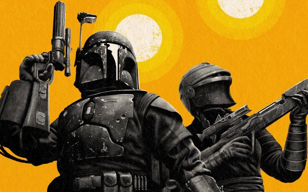 TV Show The Book of Boba Fett Star Wars Boba Fett Fennec Shand HD Wallpaper | Background Image