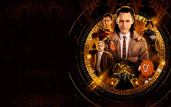 Wunmi Mosaku Ravonna Renslayer Owen Wilson Hunter B-15 Gugu Mbatha-Raw Tom Hiddleston Mobius M. Mobius Loki (Marvel Comics) TV Show Loki HD Desktop Wallpaper | Background Image