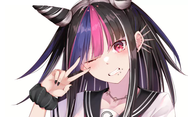 Ibuki Mioda video game Danganronpa 2: Goodbye Despair HD Desktop Wallpaper | Background Image