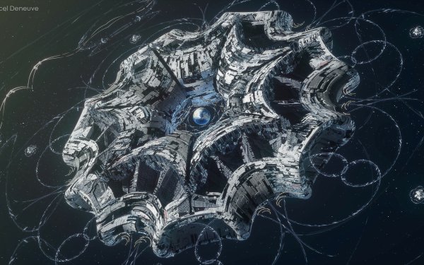 Sci Fi Structure HD Wallpaper | Background Image
