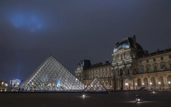 museum France man made The Louvre HD Desktop Wallpaper | Background Image