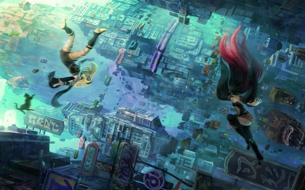 Video Game Gravity Rush 2 Kat Raven HD Wallpaper | Background Image