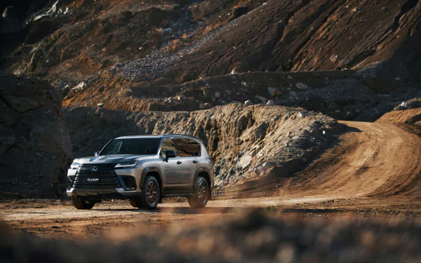 SUV vehicle Lexus LX 600 HD Desktop Wallpaper | Background Image