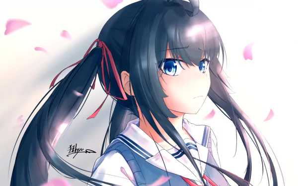 Yukino Yukinoshita Anime My Teen Romantic Comedy SNAFU HD Desktop Wallpaper | Background Image