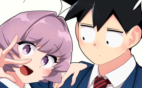 Tadano Hitohito Anime Komi Can't Communicate HD Desktop Wallpaper | Background Image