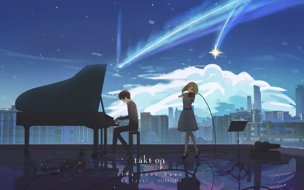 Takt Asahina Cosette Schneider Anime Takt Op. Destiny HD Desktop Wallpaper | Background Image