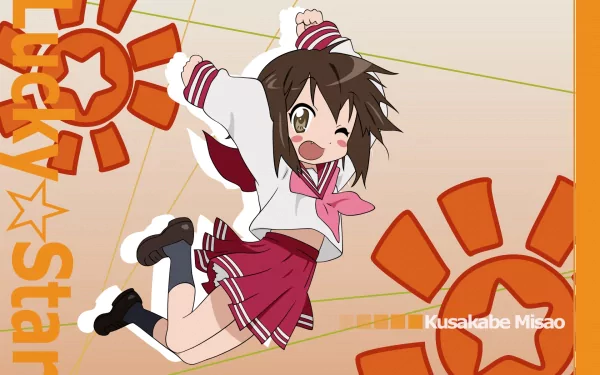 Misao Kusakabe Anime Lucky Star HD Desktop Wallpaper | Background Image